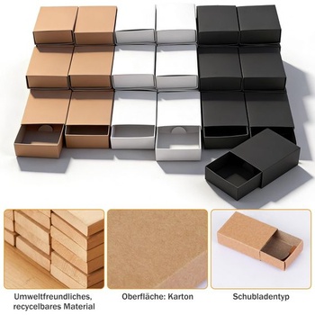 Prázdne krabičky od zápaliek Nuyoah, malé, 5x3, 5x1, 5cm, 64 ks, biele 5x3, 5x1, 5cm, 64 ks, biele