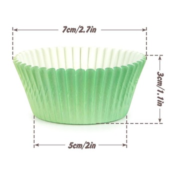 Spesh papierové košíčky na muffiny, 100 kusov, tvary košíčkov, papierové košíčky na muffiny pre