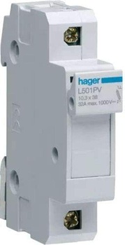 Držiak poistiek Hager PV 10,3 x 38 mm 32 A 1