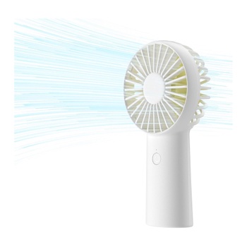 Ručný ventilátor JISULIFE 4000 mAh, biely