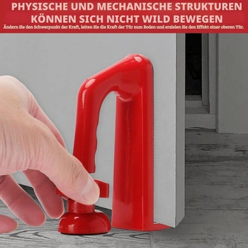 Nastaviteľný zámok dverí bez vŕtania, mechanická západka vo vnútri pre zvýšenú bezpečnosť dverí,
