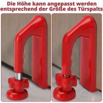 Nastaviteľný zámok dverí bez vŕtania, mechanická západka vo vnútri pre zvýšenú bezpečnosť dverí,