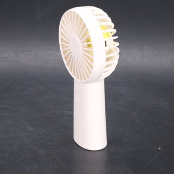 Ručný ventilátor JISULIFE 4000 mAh, biely