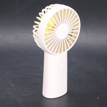 Ručný ventilátor JISULIFE 4000 mAh, biely