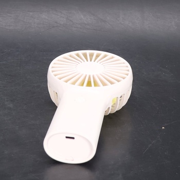 Ručný ventilátor JISULIFE 4000 mAh, biely