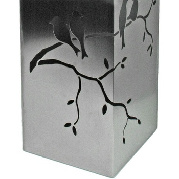 Záhradný dekoratívny stĺp, 100 cm, nerez