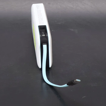 Powerbanka CUKTECH, 45W 20000mAh Powerbanka s integrovaným kabelem USB-C, baterie s funkcí rychlého