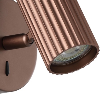 Nástenná lampa Eglo Portillo LED bronzová