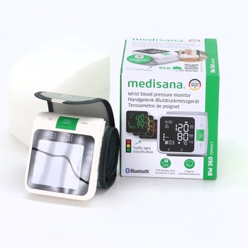 Medisana BW 360 connect merač krvného tlaku na zápästie, monitor krvného tlaku a pulzu s aplikáciou