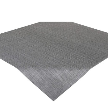 Obrus ​​Delindo Lifestyle® Samba Home, antracitový, stredový prvok 85x85 cm, odolný proti škvrnám,