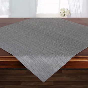 Obrus ​​Delindo Lifestyle® Samba Home, antracitový, stredový prvok 85x85 cm, odolný proti škvrnám,