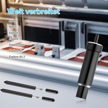 Čepel s hlubokým řezem kompatibilní s Cricut Maker 3, prémiové čepele s jemným hrotem s pouzdrem,
