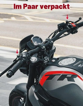 KEMIMOTO Univerzální šrouby M10 pro zaslepení motocyklových zrcátek, CNC hliník, krytky motocyklů