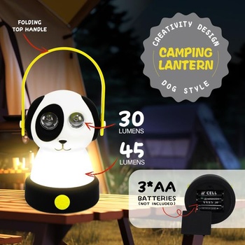LED lampa pre deti OSCEVIA, design šteňaťa