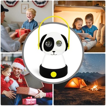LED lampa pre deti OSCEVIA, design šteňaťa