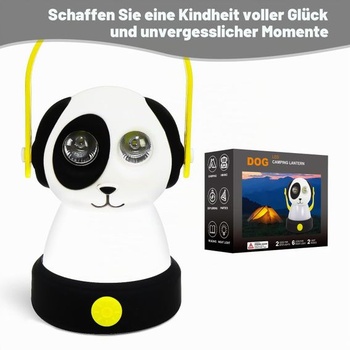 LED lampa pre deti OSCEVIA, design šteňaťa