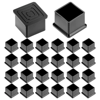 QWORK® 26dielne krytky nôh stoličiek štvorcové 25x25 mm –…