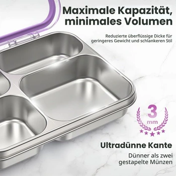 VITONIS obědový box z nerezové oceli, 930 ml