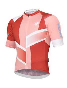 LAMEDA Pánsky cyklistický dres s krátkym rukávom, letný, priedušný, elastický, rýchloschnúci, s 3