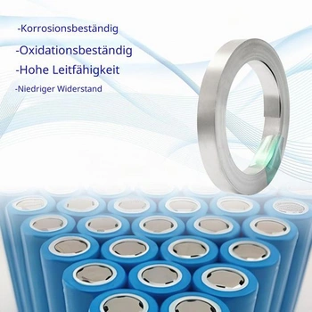 Niklový pásek, niklový pásek 0,15 x 8 mm, svářečské příslušenství, deskový pásek kompatibilní s