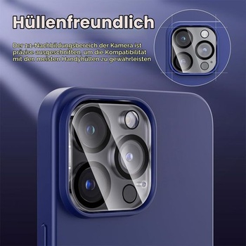 Súprava 3 ochranných krytov na objektív fotoaparátu kompatibilných s iPhone 15 Pro/iPhone 15 Pro Max