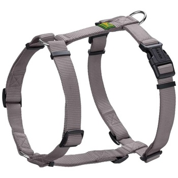 Postroj pre psov Hunter 47527, nylonový, Vario-Rapid XS, 30-40 cm, sivý, 5cestný nastaviteľný, sivý,
