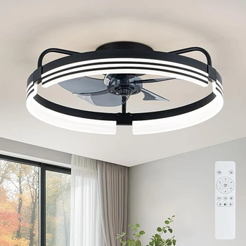 Stropný ventilátor LMiSQ 25434 čierny