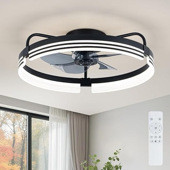 Stropný ventilátor LMiSQ 25434 čierny