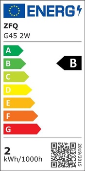2W E27 G45 LED žárovka, E27 LED žárovka, 200 lumenů, studená bílá, vodotěsné řetězové světelné