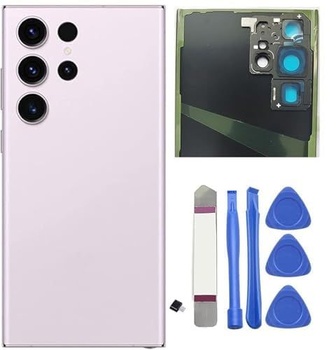 Náhradný sklenený kryt zadného krytu pre Samsung Galaxy S23 Ultra s predinštalovanou lepiacou páskou