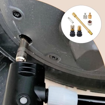 Bezdušový ventilček, príslušenstvo k ventilu pre elektrické kolobežky, pre kolobežky a hoverboardy