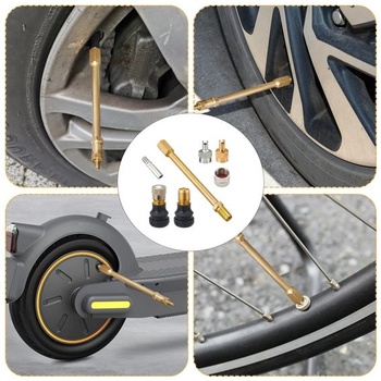 Bezdušový ventilek, příslušenství k ventilku pro elektrické koloběžky, pro koloběžky a hoverboardy