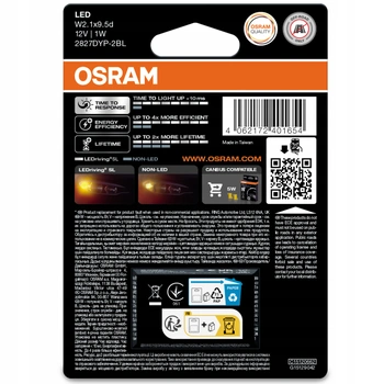 Autožiarovky Osram 2827DYP-2BL 2 ks