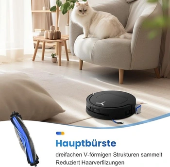 16dílná sada příslušenství pro robotický vysavač ECOVACS DEEBOT T80 Omni, včetně náhradních dílů: 4