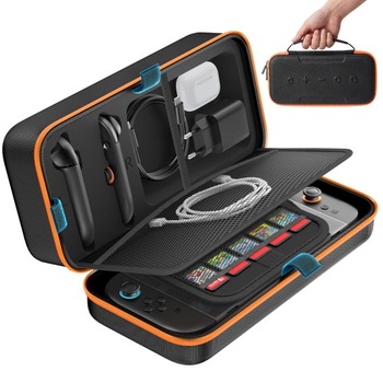 Púzdro OIVO Switch 2 pre Nintendo Switch/OLED/2, veľké prepravné púzdro pre Joy-Con a napájací
