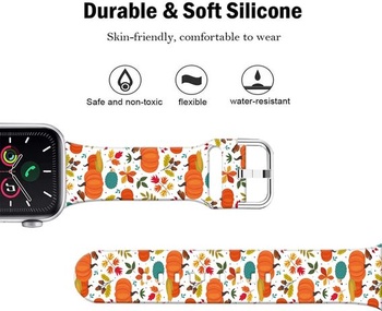 Športové mäkké silikónové remienky kompatibilné s Apple Watch 49mm / Ultra 46mm 45mm 44mm 42mm 41mm