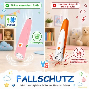 Silikónové púzdro pre pero Ravensburger Tiptoi 00110 00178 Starter Pen (ružové)