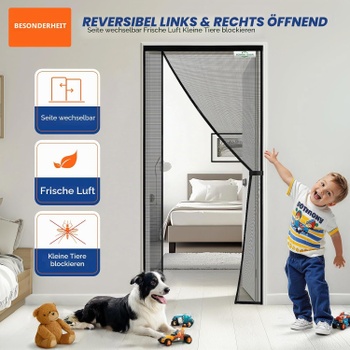 Sieť proti hmyzu SCREEN DOOR do dverí 240x220