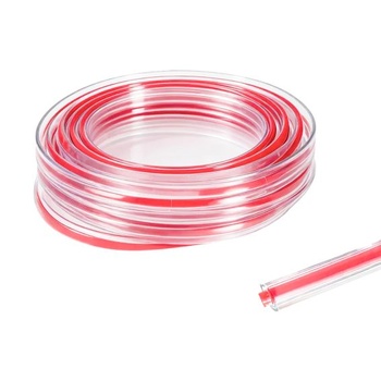 Priehľadná ochranná fólia na hrany dverí automobilu, 5M PVC ochranná fólia na hrany dverí v tvare U