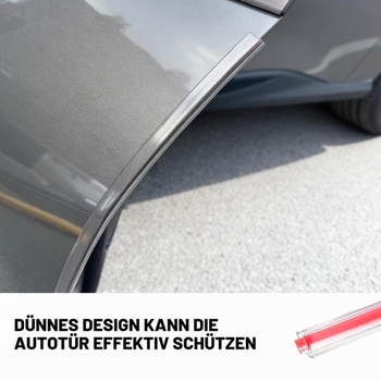 Priehľadná ochranná fólia na hrany dverí automobilu, 5M PVC ochranná fólia na hrany dverí v tvare U