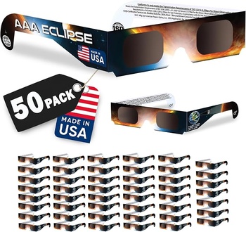 Okuliare AAA Eclipse ISO 12312-2 na zatmenie