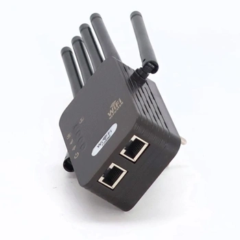 AOOSU WiFi zesilovač, 1200 Mbps WiFi opakovač se 6 anténami, WiFi zesilovač s ethernetovým portem,