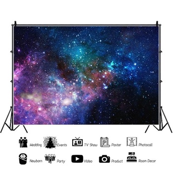 YongFoto 1,5x1m vinylové fotografické pozadí s planetami, galaxiemi, kosmickým uměním, hvězdnou