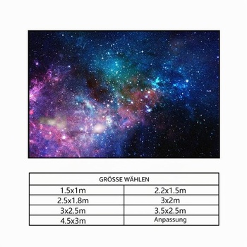YongFoto 1,5x1m vinylové fotografické pozadí s planetami, galaxiemi, kosmickým uměním, hvězdnou