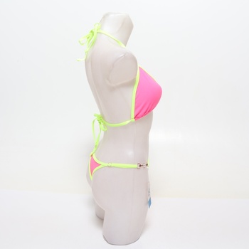 UMIPUBO Dámske trojuholníkové bikiny Set Sexy tangá String Bikiny Nastaviteľné zaväzovanie Ramienka