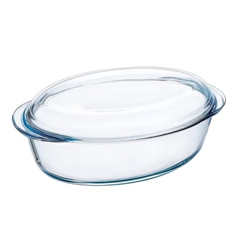 Pyrex 459A000/7043 Oválný hrnec, sklo, průhledné, 0,34 x…