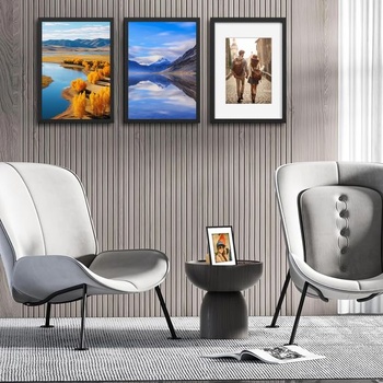 Fotorámik MEGAROOM A3 čierny (29,7x42cm) – Nerozbitné plexisklo a vysoko kvalitné MDF so vzhľadom