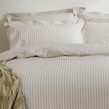 Súprava obliečok na perinu Yard Hebden Striped (prírodná veľkosť King) Prírodná veľkosť King –