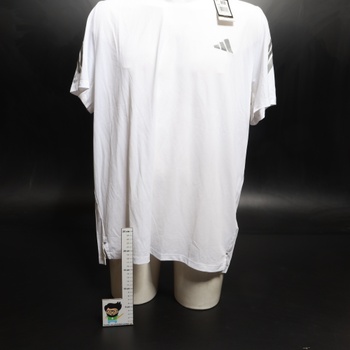 Pánske tričko Adidas v bielej farbe veľ. XL