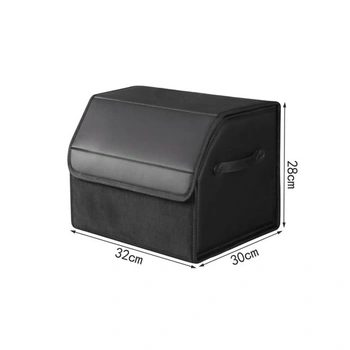 Voděodolný, kožený úložný box do kufru auta
